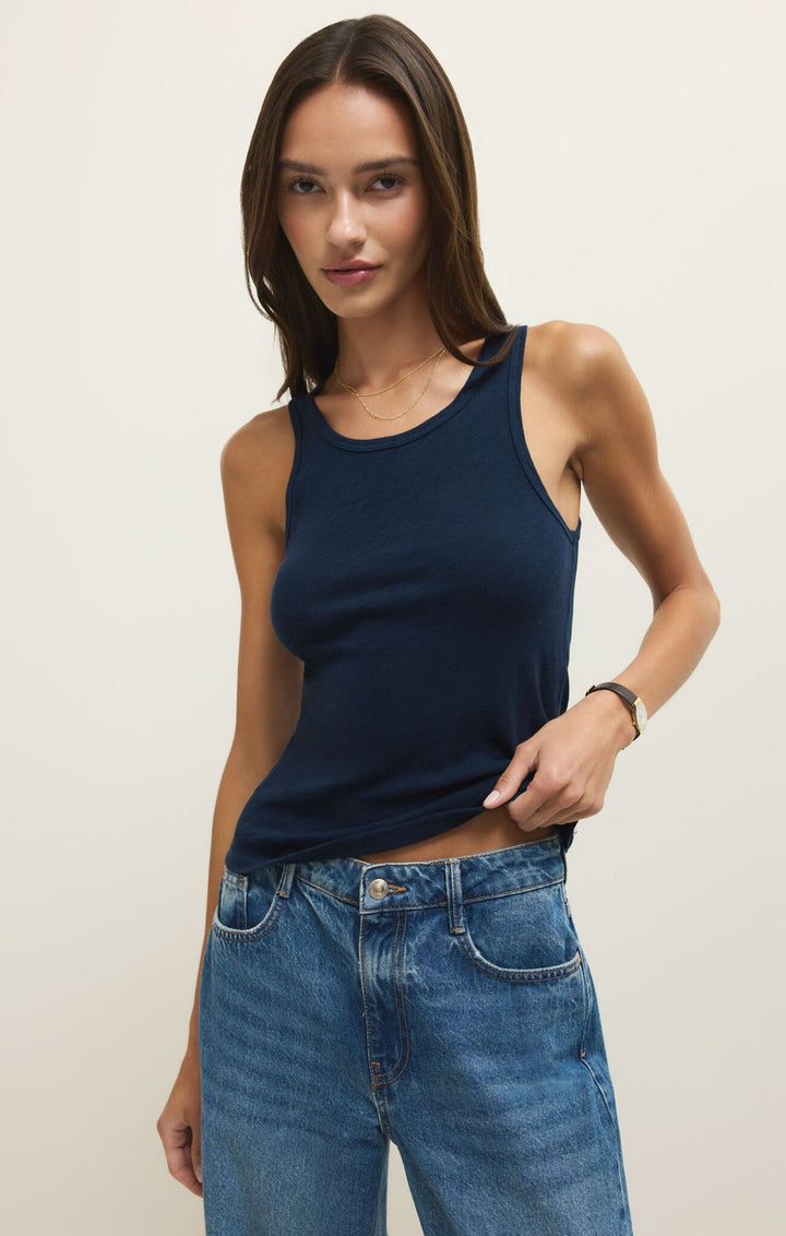 Classic Slub Scoop Tank