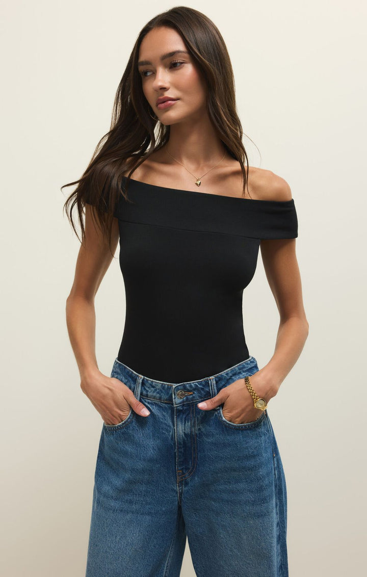 Second Skin Off Shoulder Top