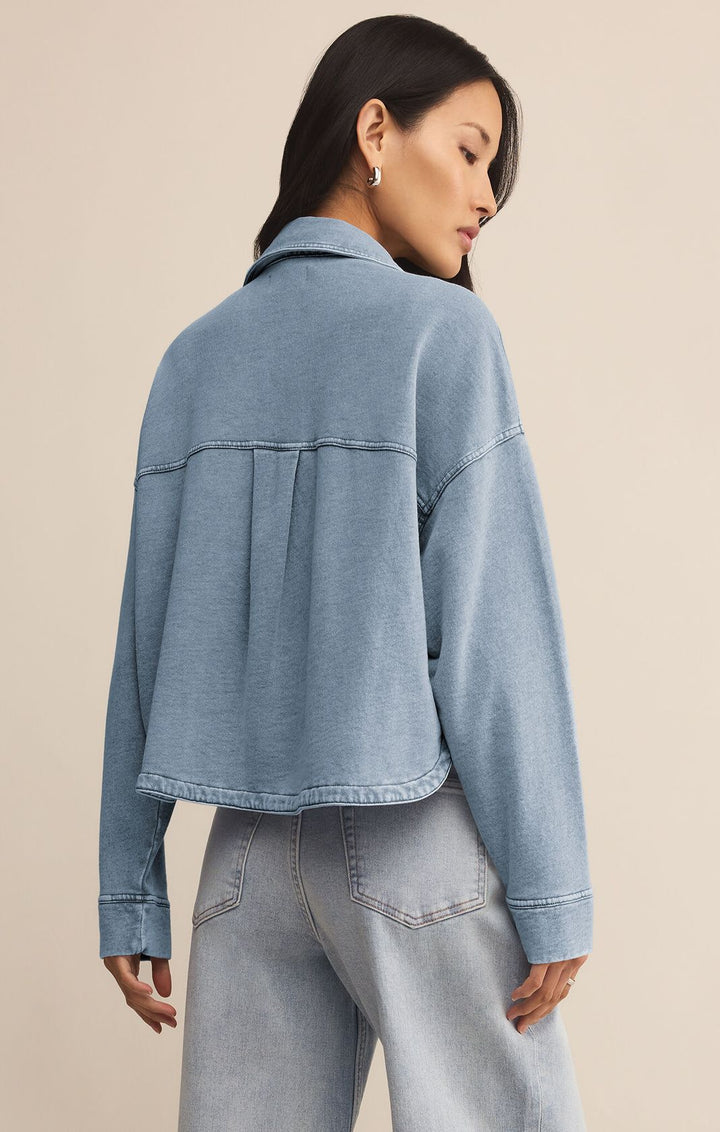 All Day Cropped Knit Jacket