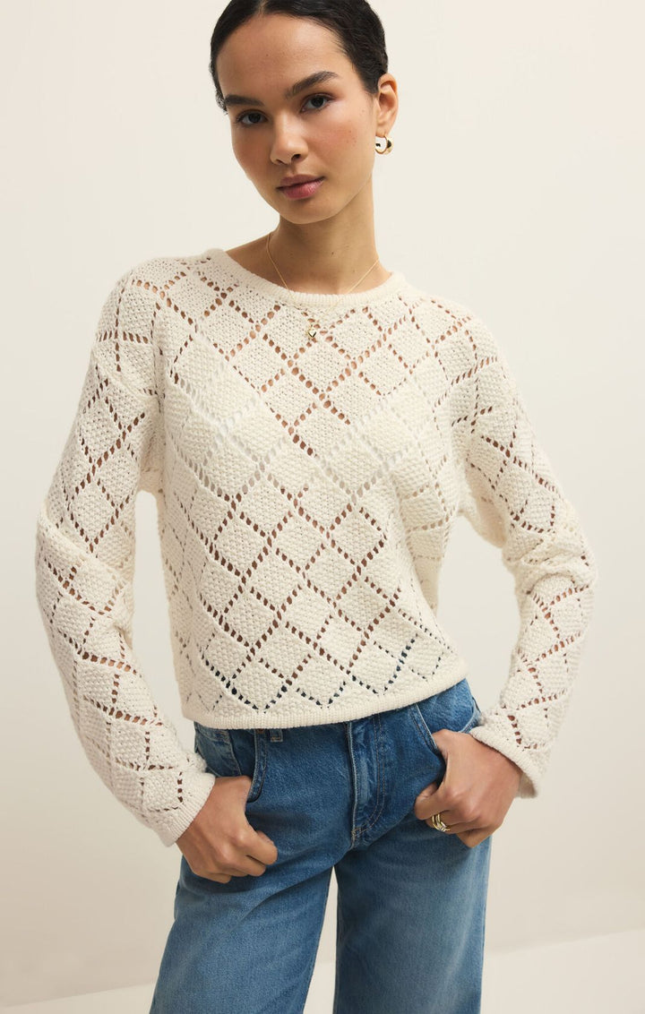 Hullen Crochet Sweater