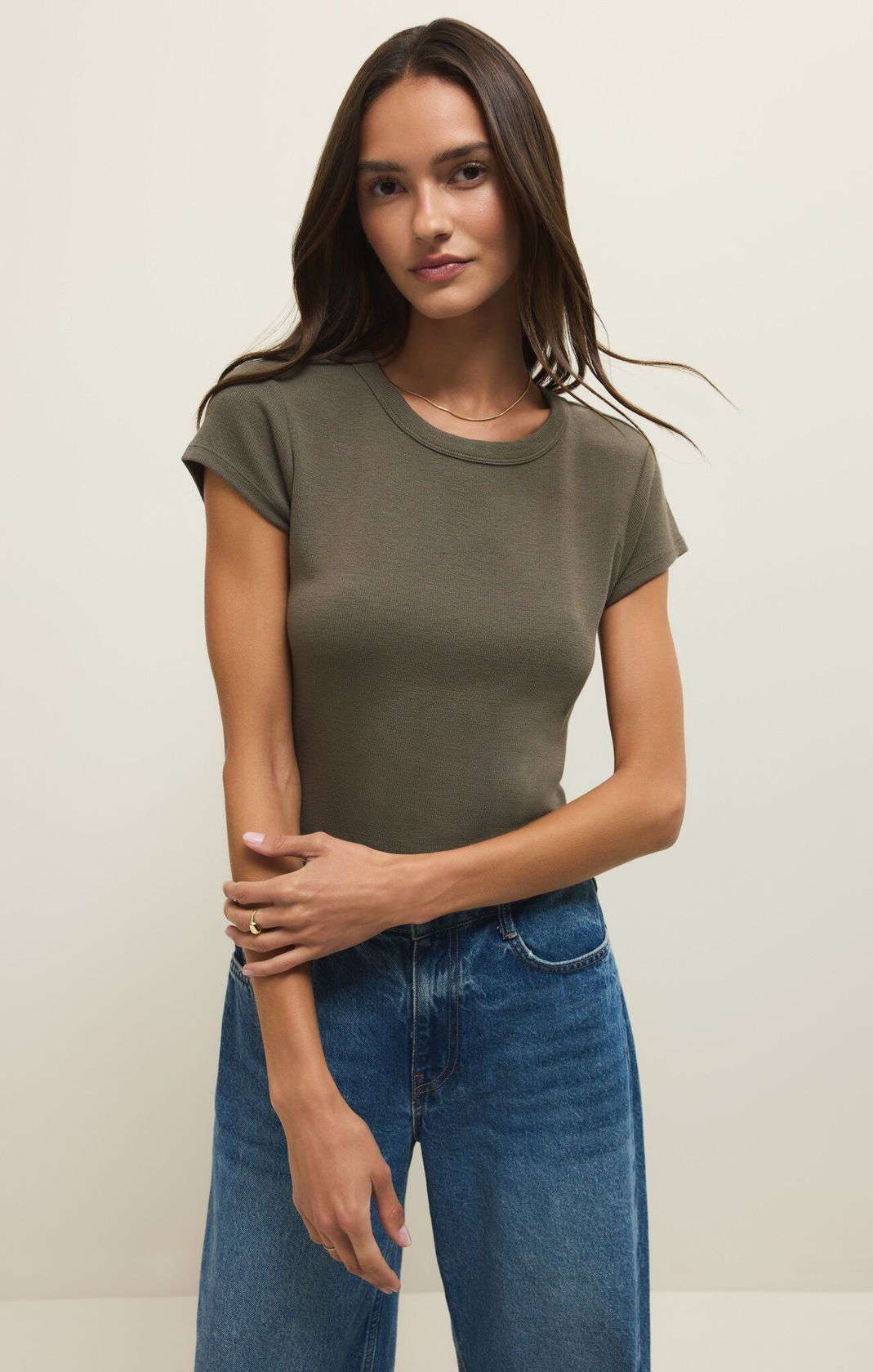 Renae Rib S/S Top