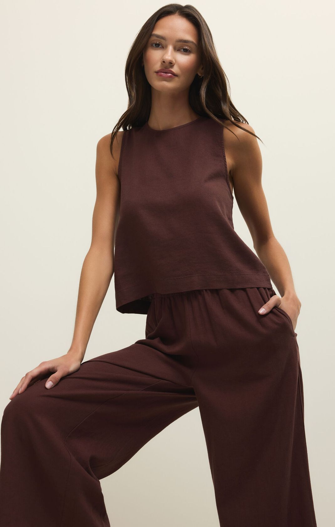 Sloane Linen Top