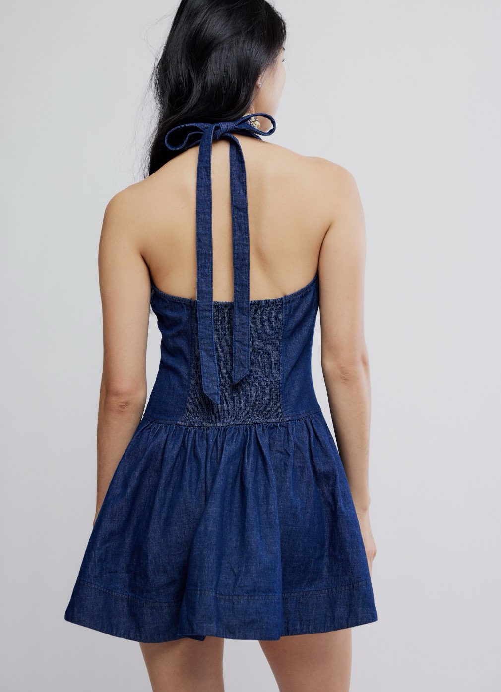 CLEAN BREAK DENIM MINI
