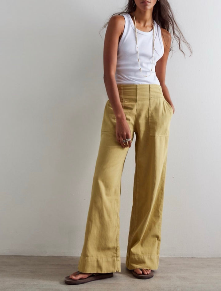 BREEZY DENIM PULL ON