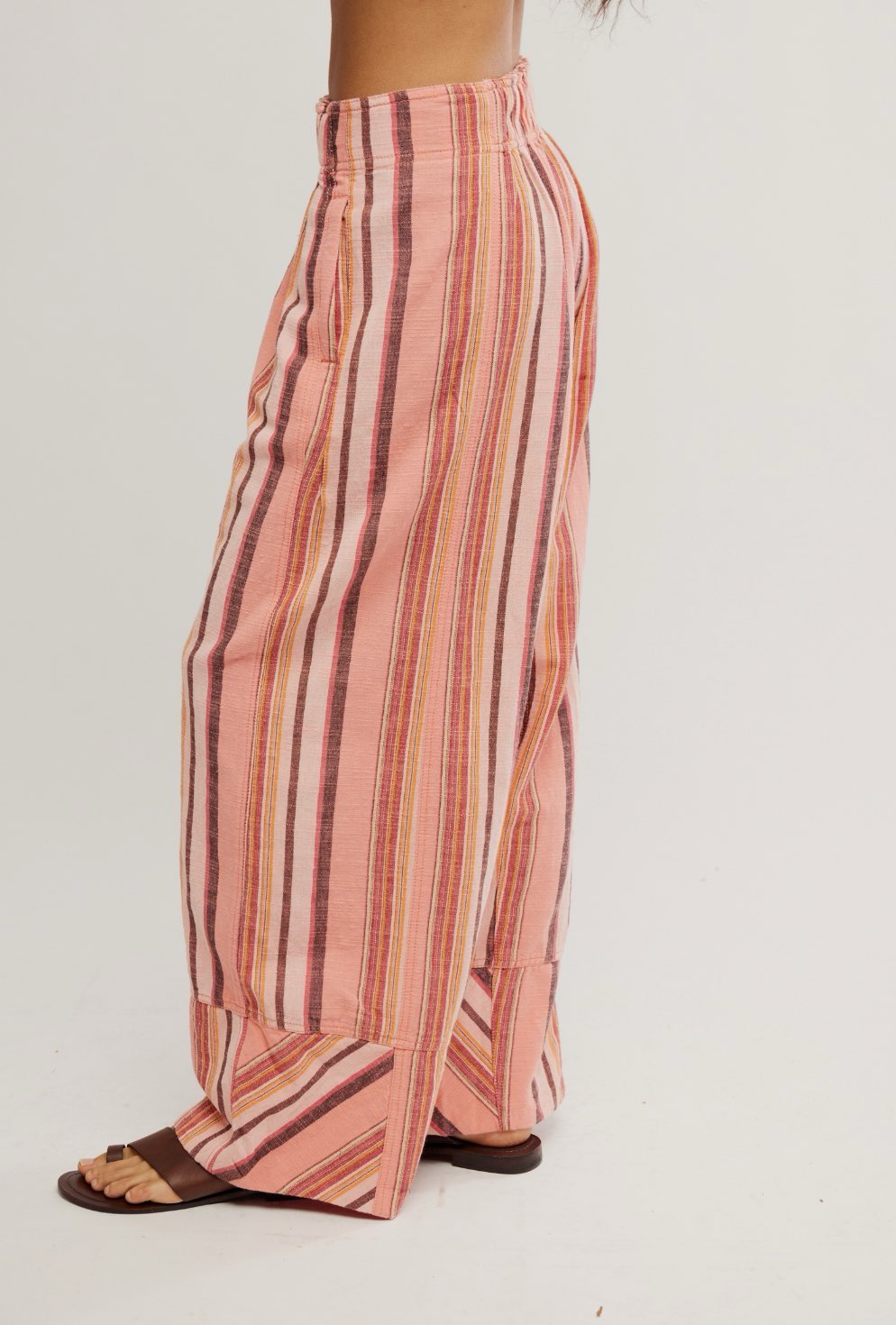 Days End Solar Stripe Linen Pant