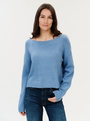 CARINA OFF THE SHOULDER SWEATER
