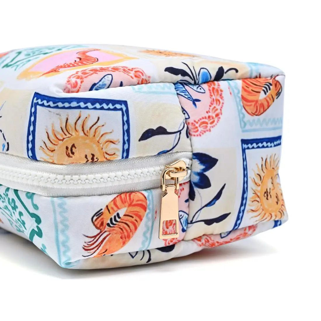 Amalfi Escape Cosmetic Pouch