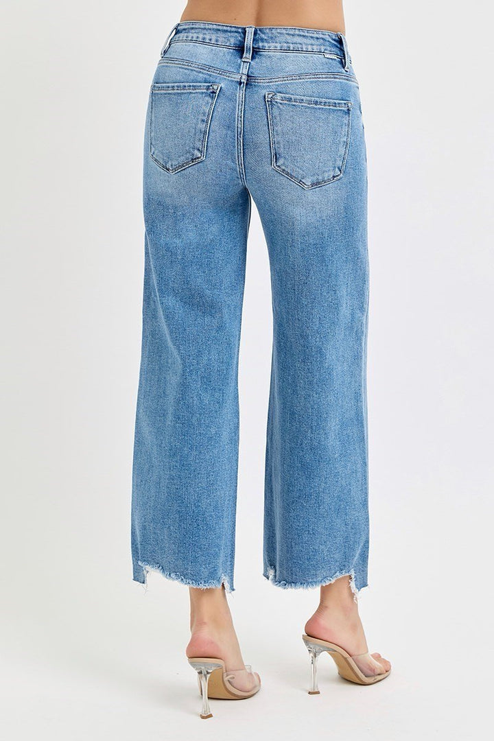 Hanna High Rise Crop Jeans