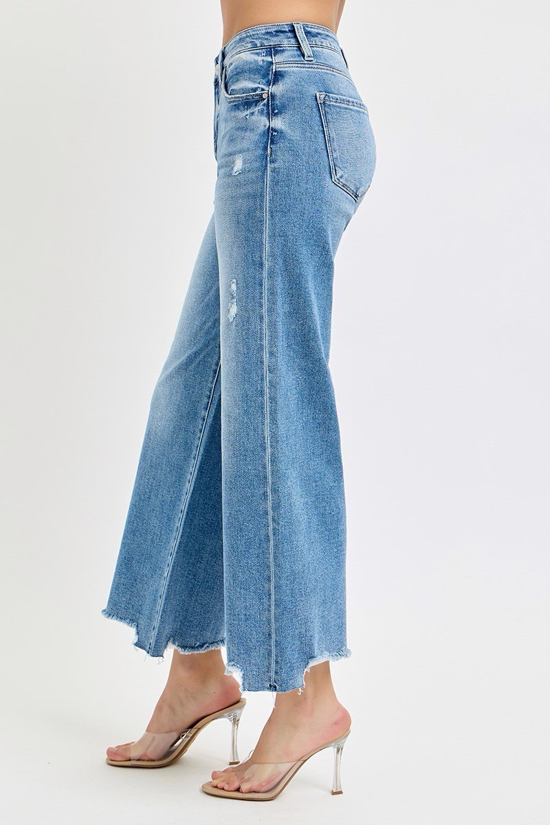 Hanna High Rise Crop Jeans