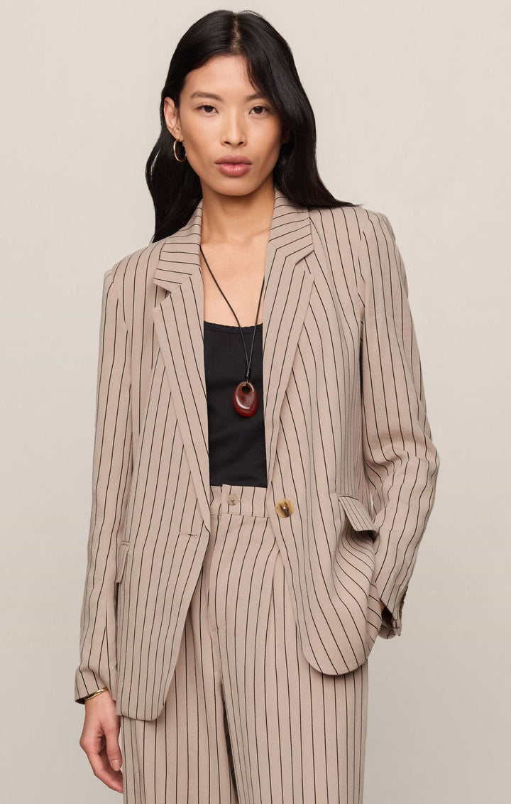 Evan Striped Blazer