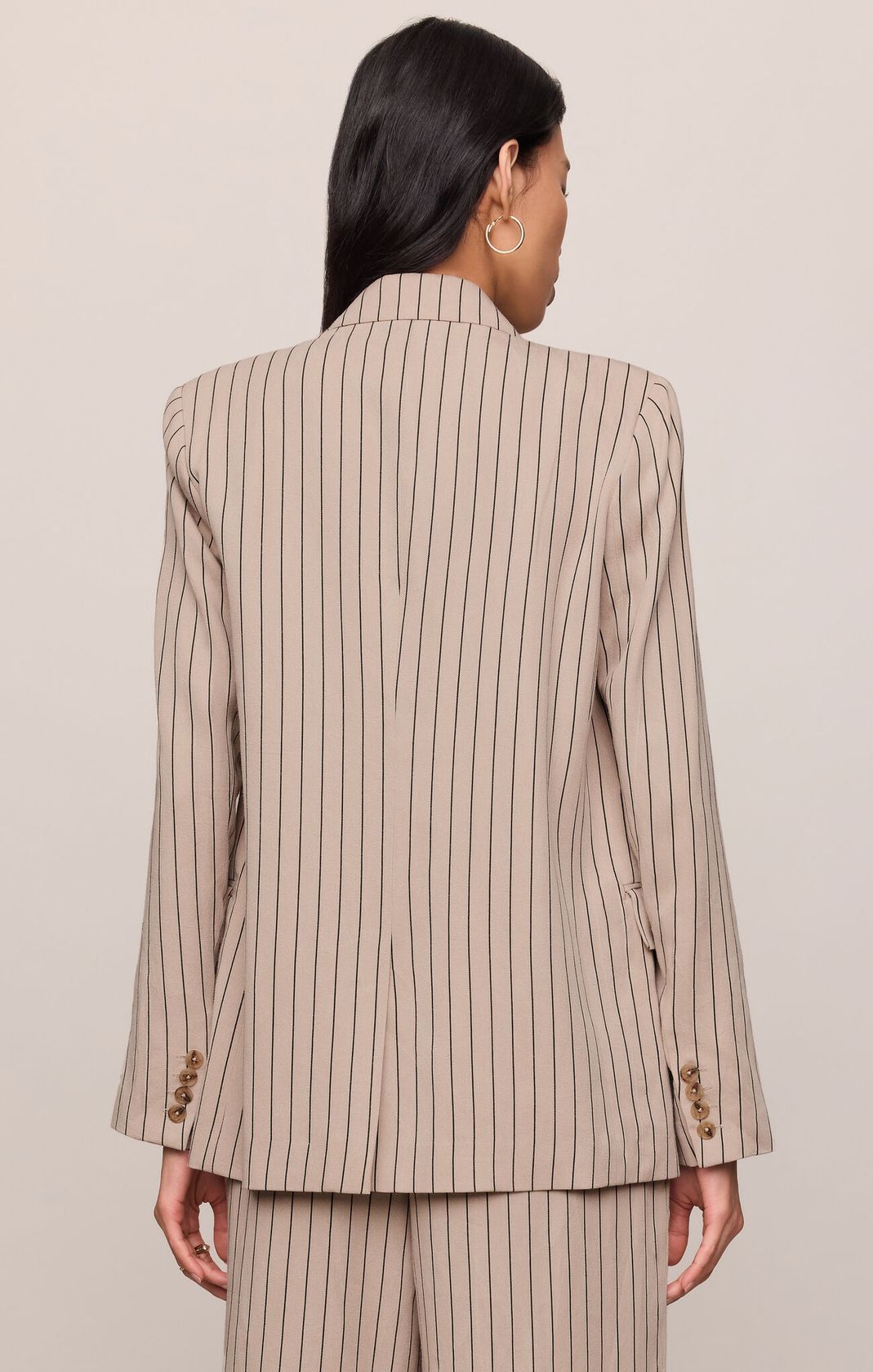 Evan Striped Blazer