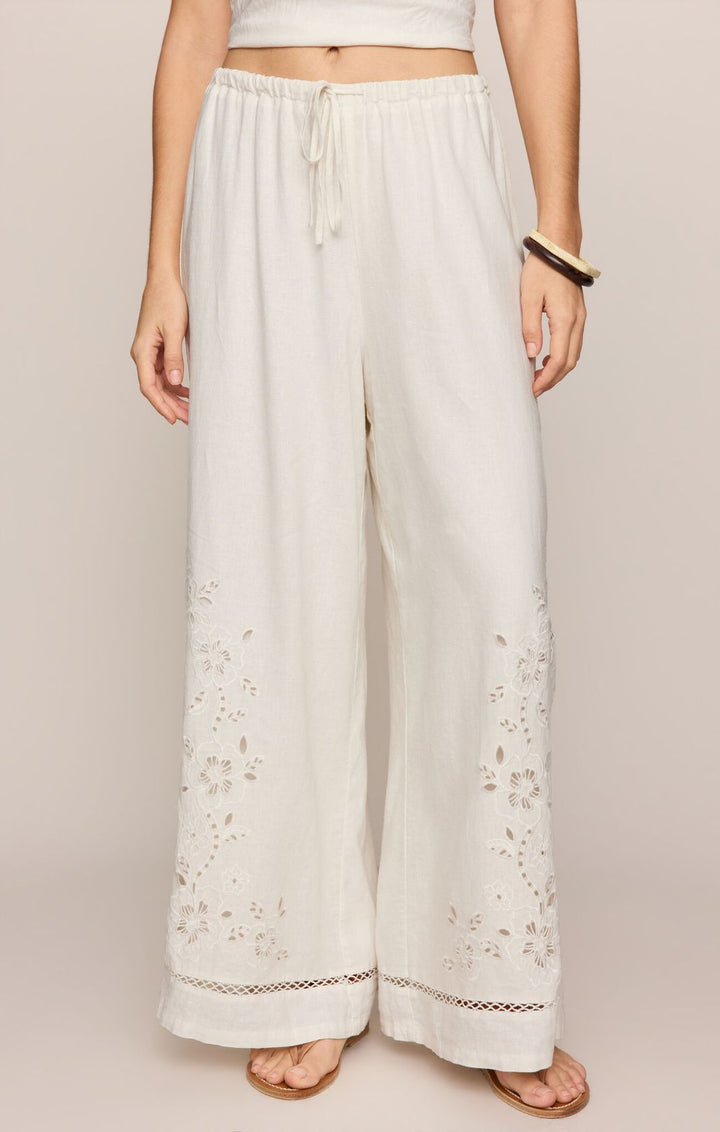 Sid Embroidered Woven Pant