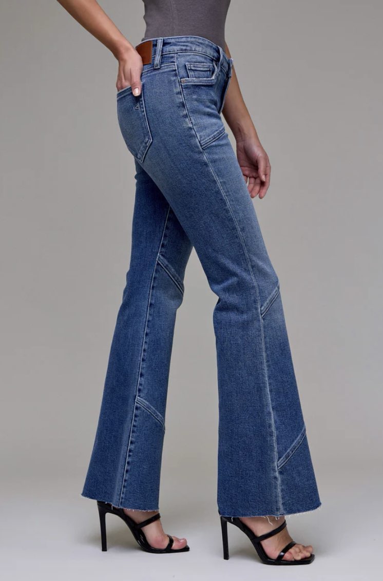 Oriana Low Rise Flare Jeans