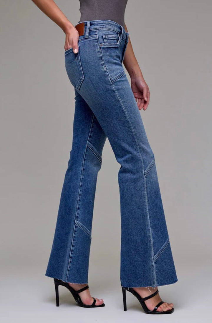 Oriana Low Rise Flare Jeans