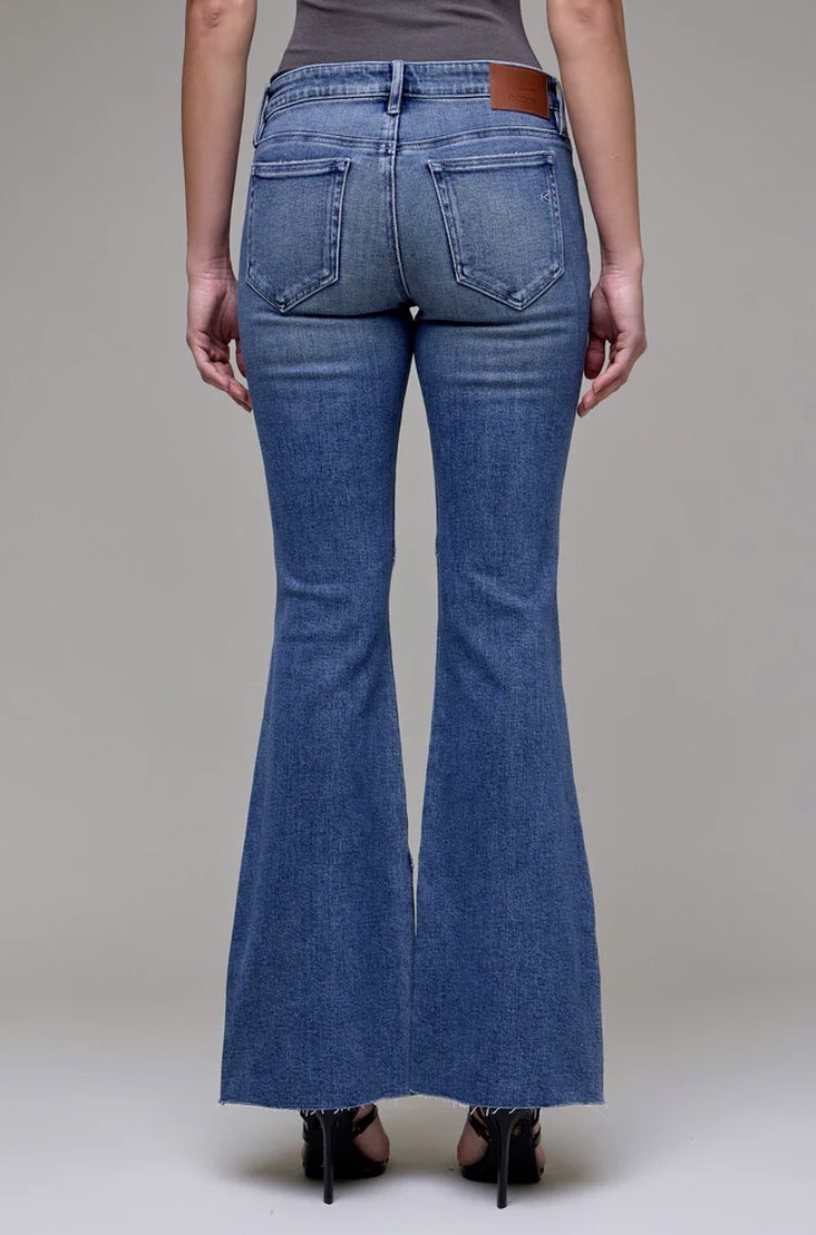 Oriana Low Rise Flare Jeans