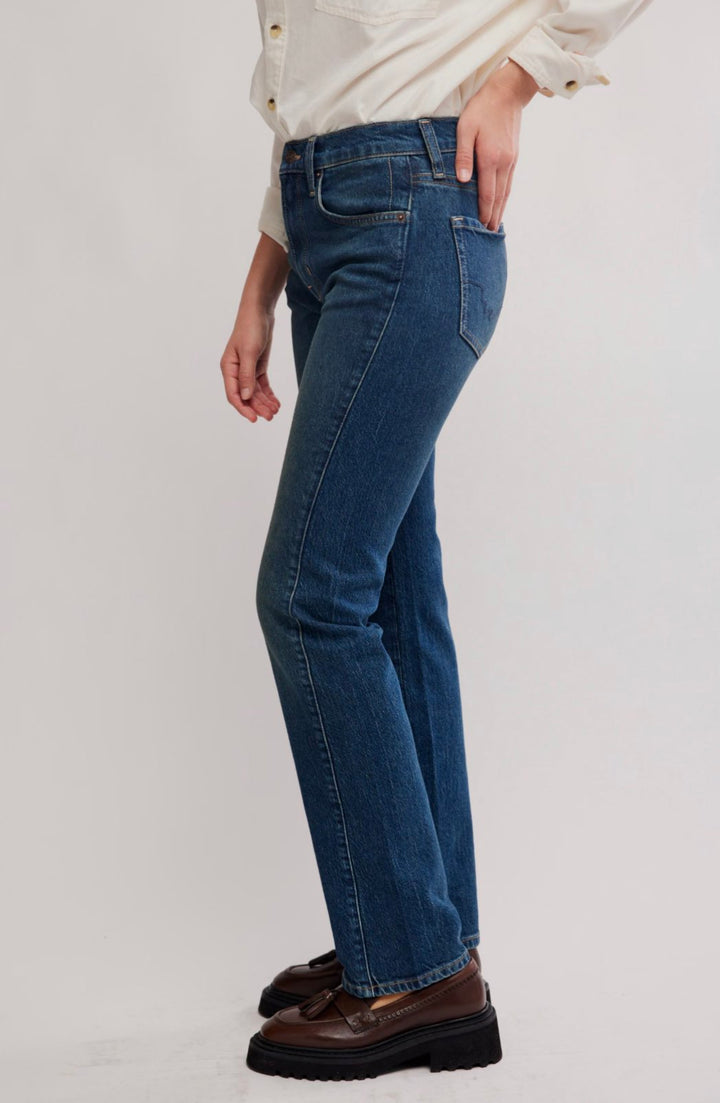 EDIE HIGH RISE TAPERED JEANS