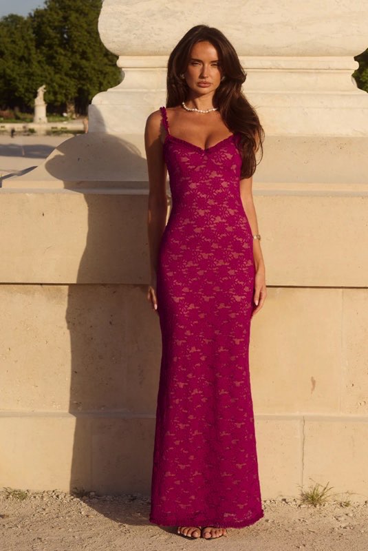 Sarta Lace Maxi Dress
