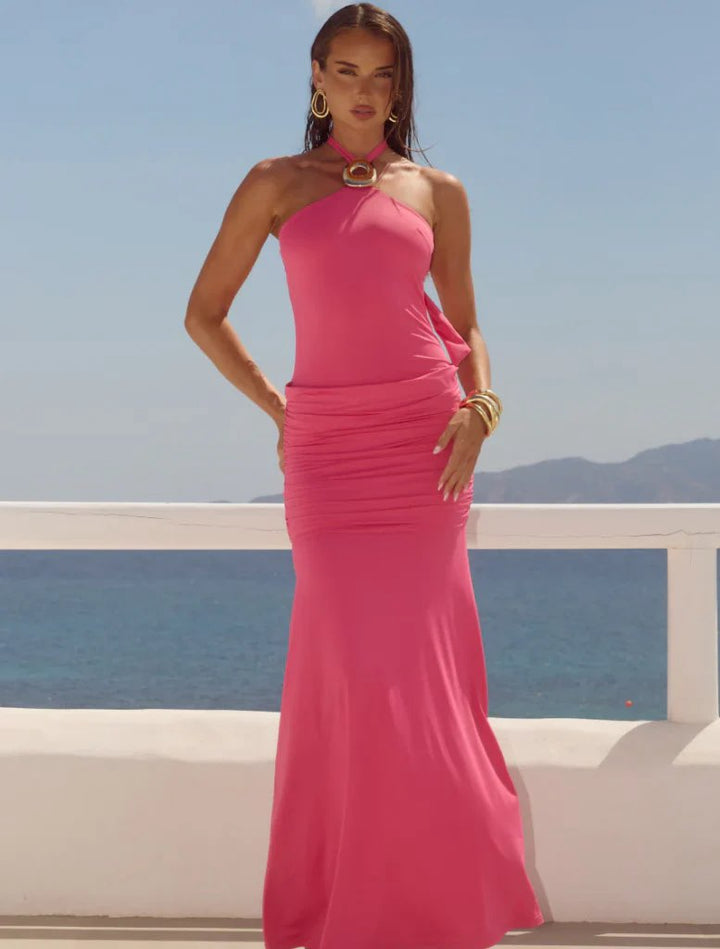 Alola Halter Maxi Dress