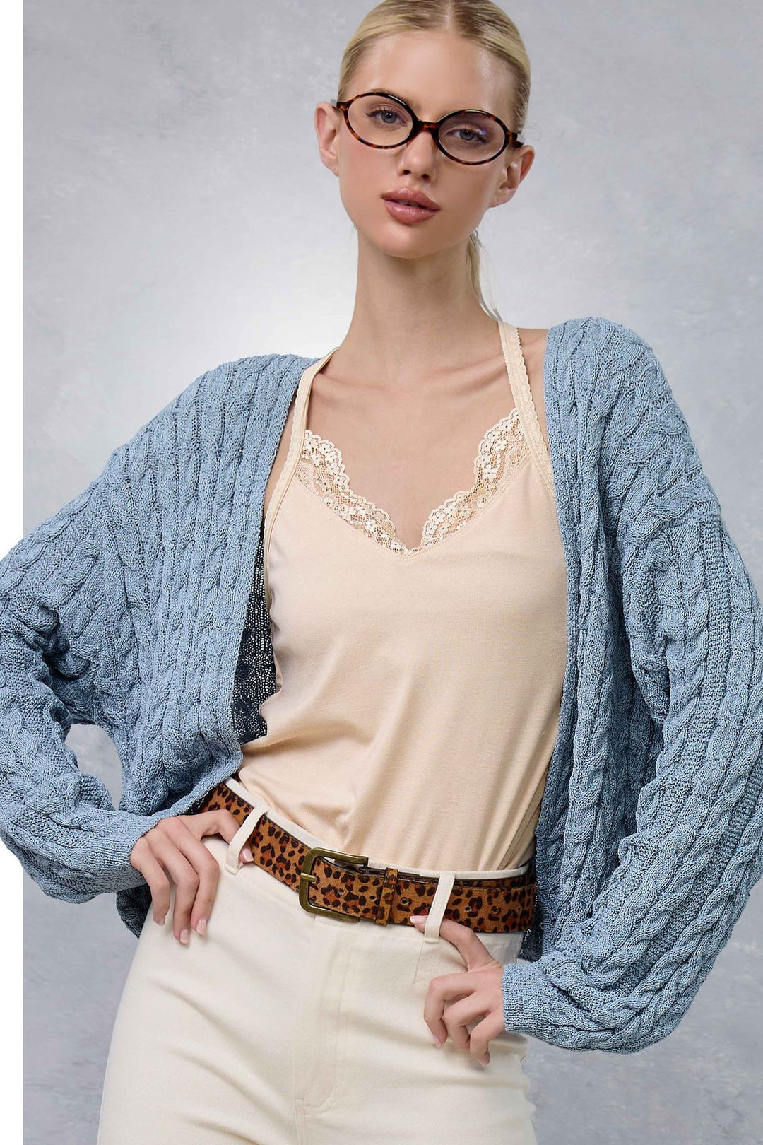 Deena Dolman Sleeve Knit Cardigan Fall