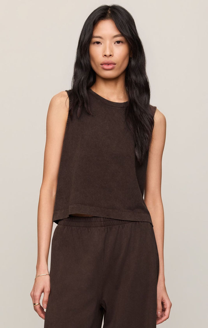 Sloane Jersey Muscle Tank