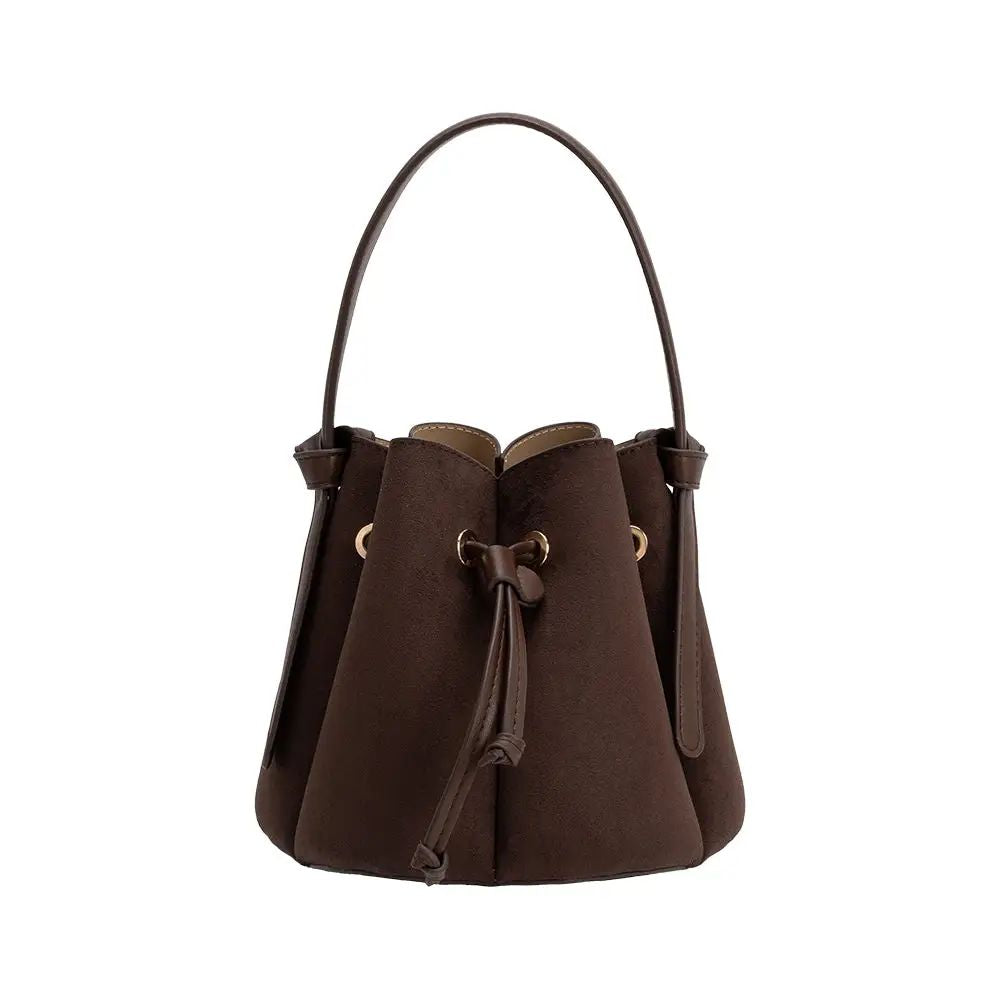 Laguna Mini Recycled Vegan Suede Top Handle Bag