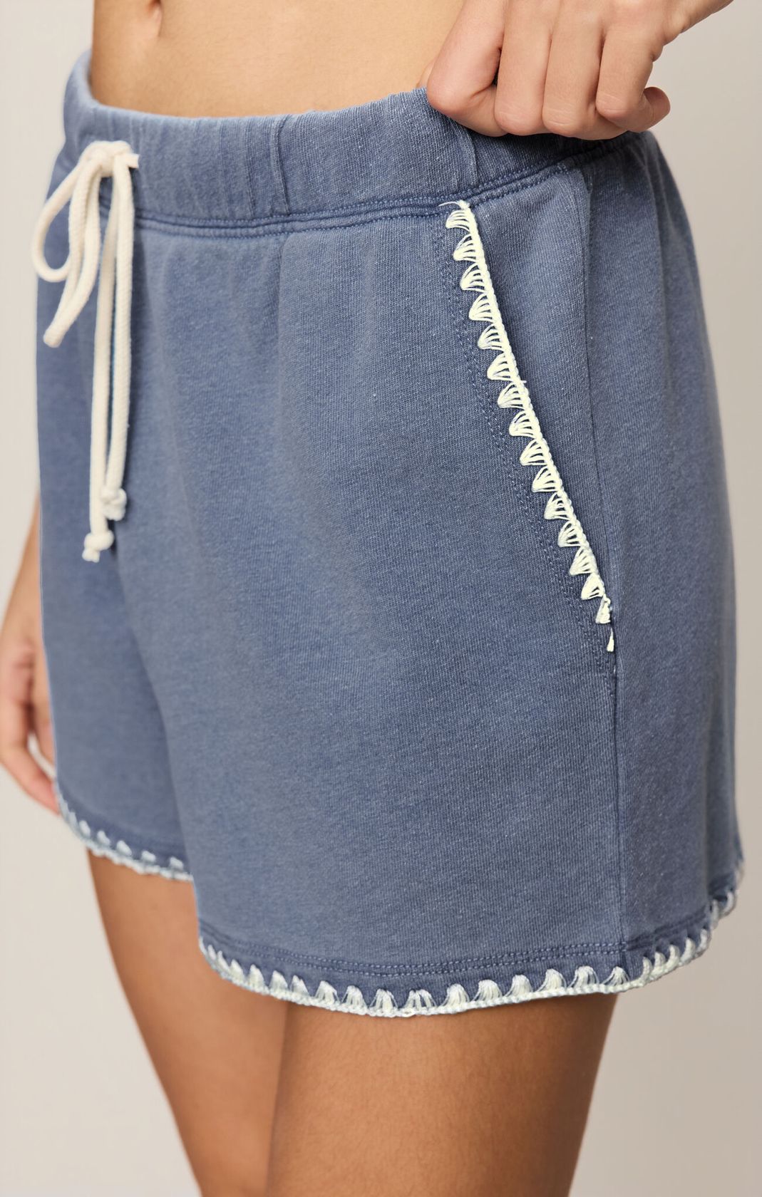 Hunter Whipstitch Denim Short