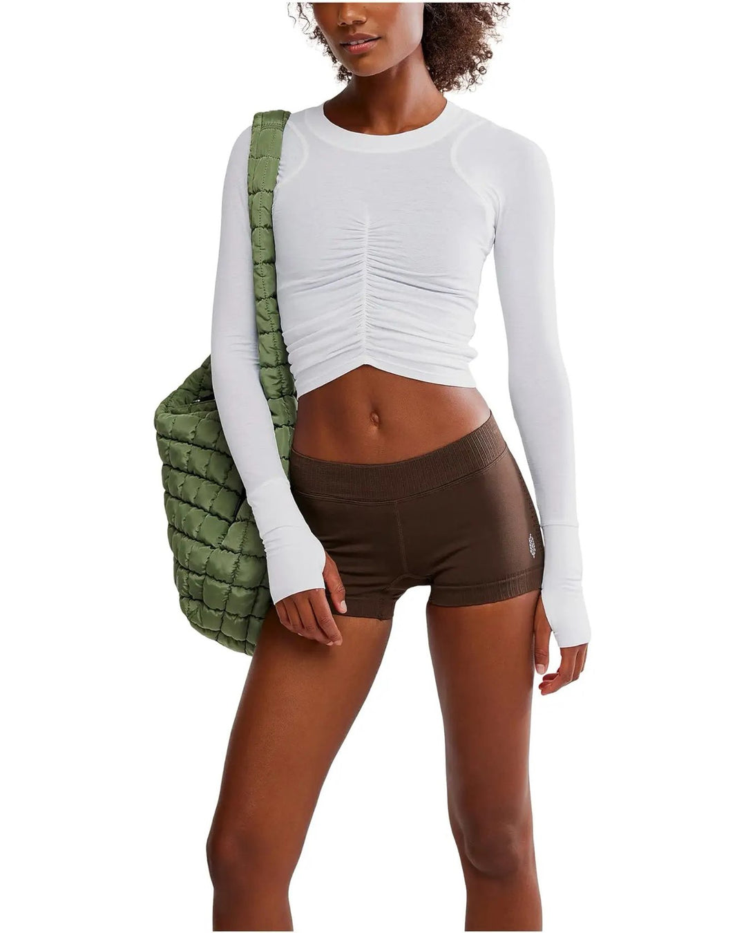TEMPO RUCHED LONG SLEEVE