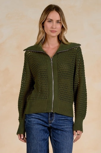 Willow Open Knit Cardiagn