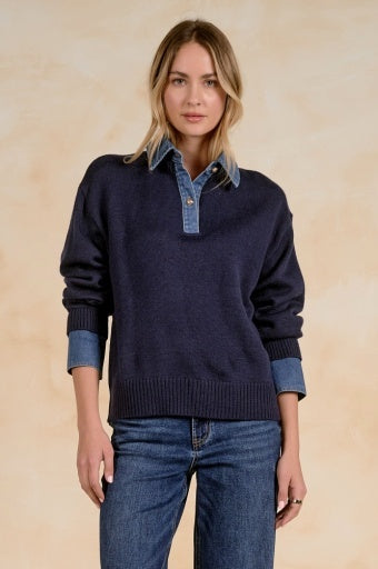 Casey Collared Sweater