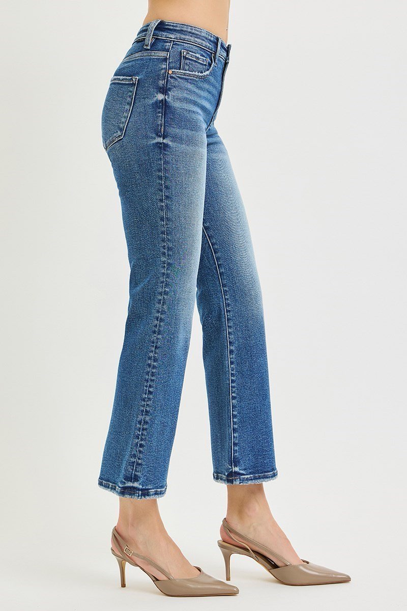 Betty High Rise Crop Bootcut Jeans