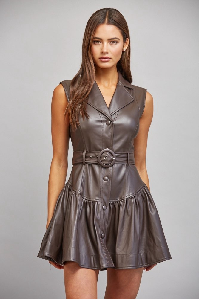 Belted Diana Dress