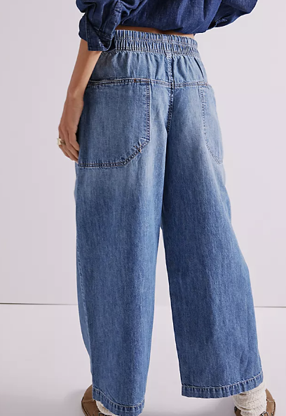 Easy Peasy Denim Pants