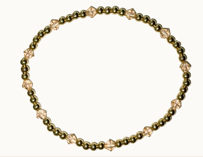 Crystal By the Yard Bracelet
