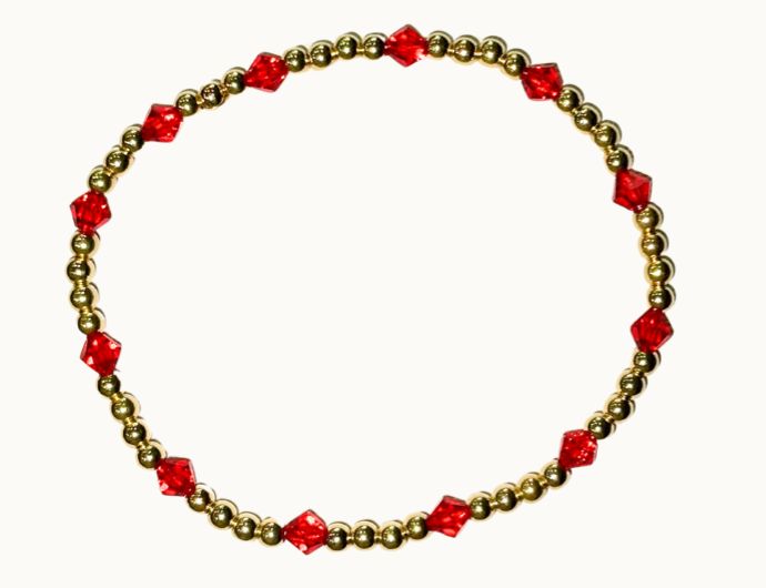 Crystal By the Yard Bracelet