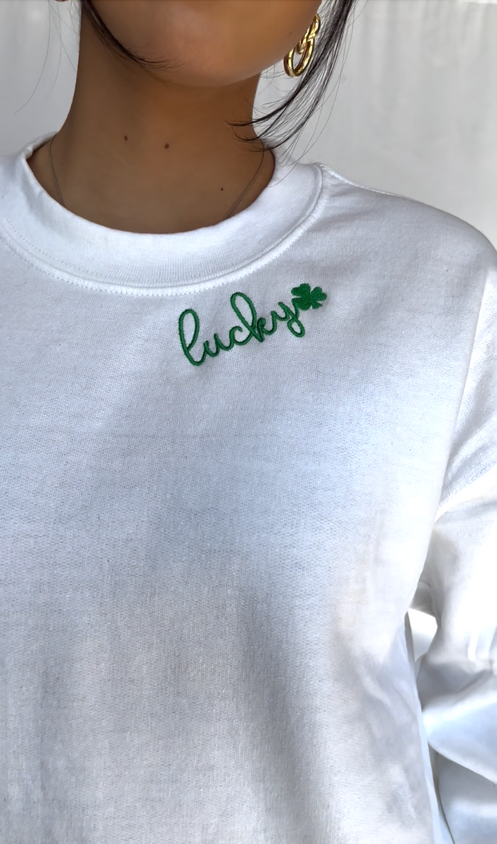Lucky Collar Sweatshirt