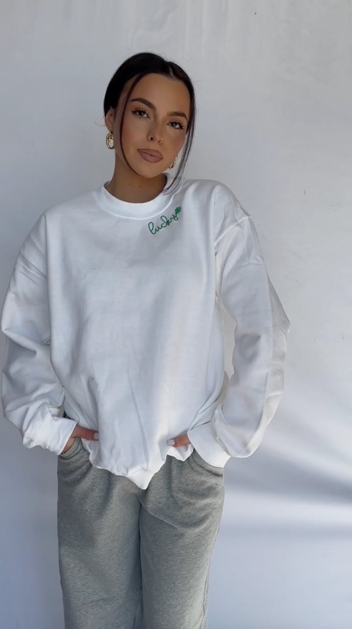 Lucky Collar Sweatshirt