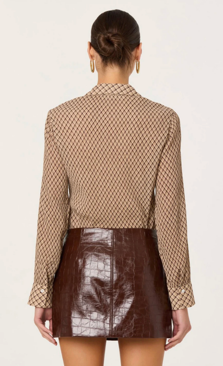 Laurel Long Sleeve Button Down Top