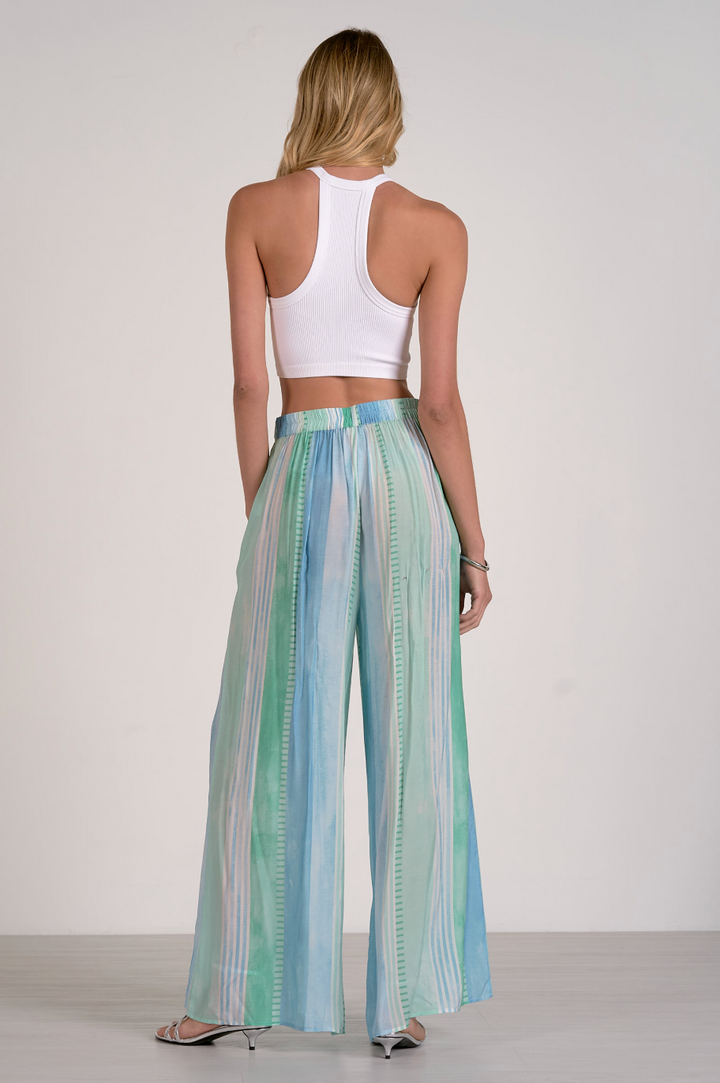 Striped Wide Leg Pant