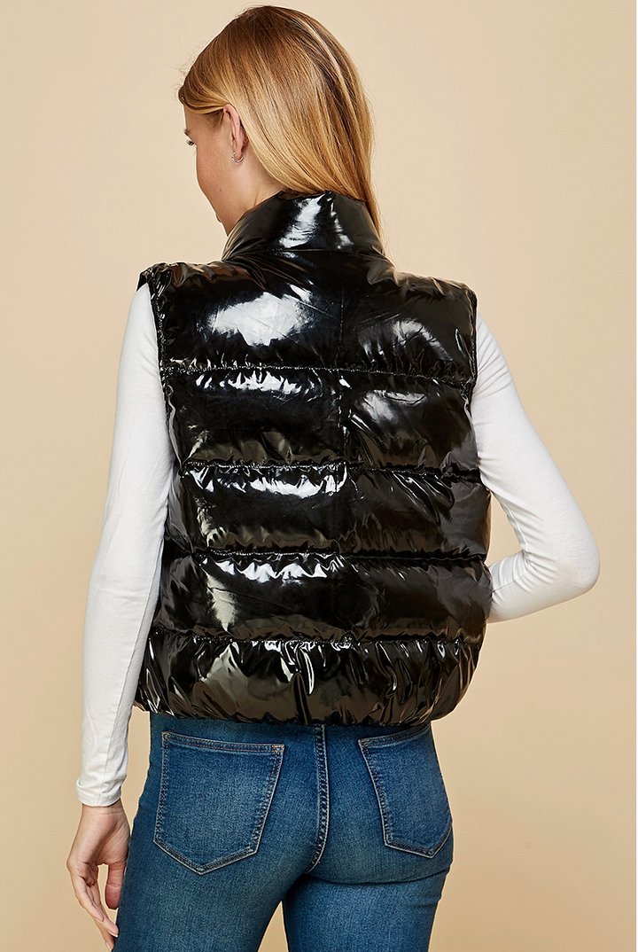 PU Puffer Vest