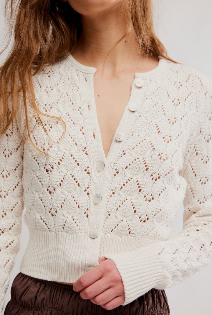 PRETTY IN POINTELLE CARDI