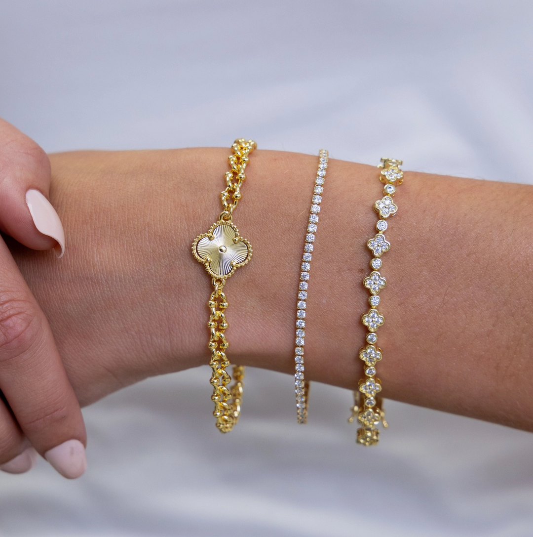 Dainty Gracie Tennis Bracelet