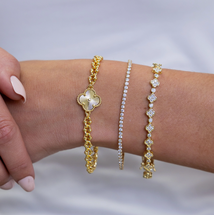 Dainty Gracie Tennis Bracelet