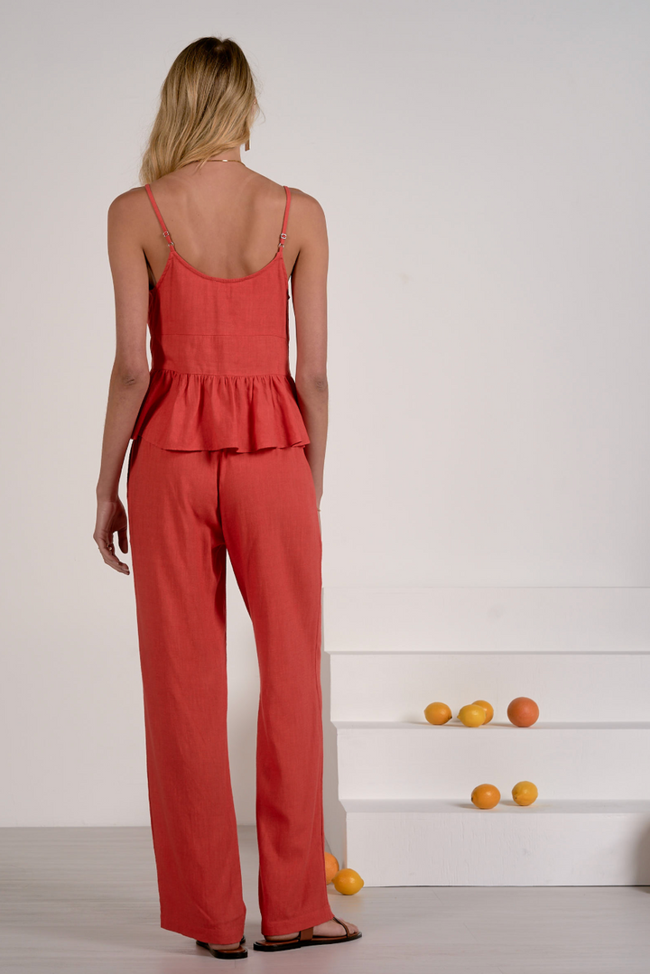 Tioni Tie Front Top