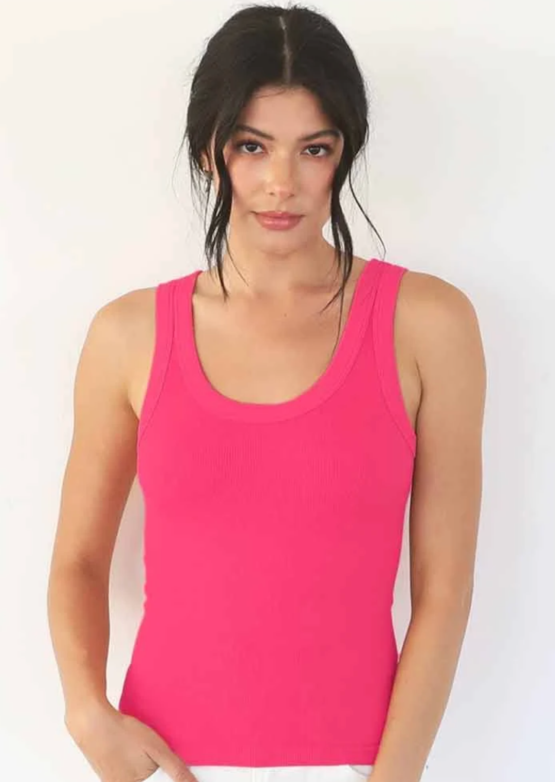 Reversible Ribbed Tank Top
