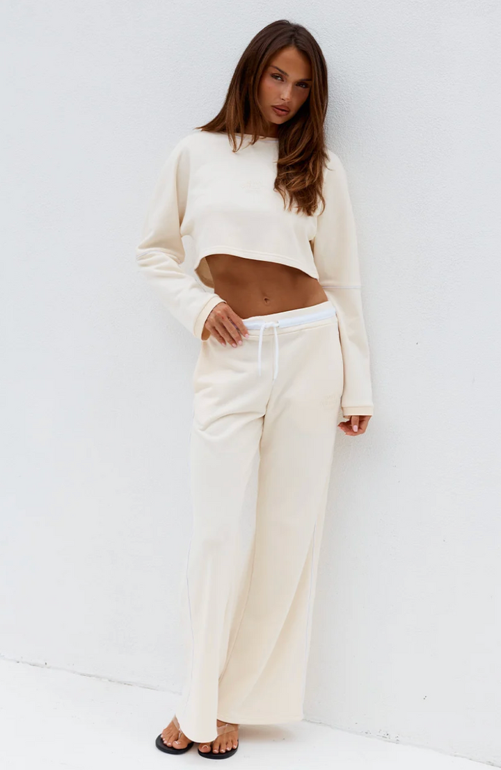 ELERI WIDE LEG TRACK PANTS