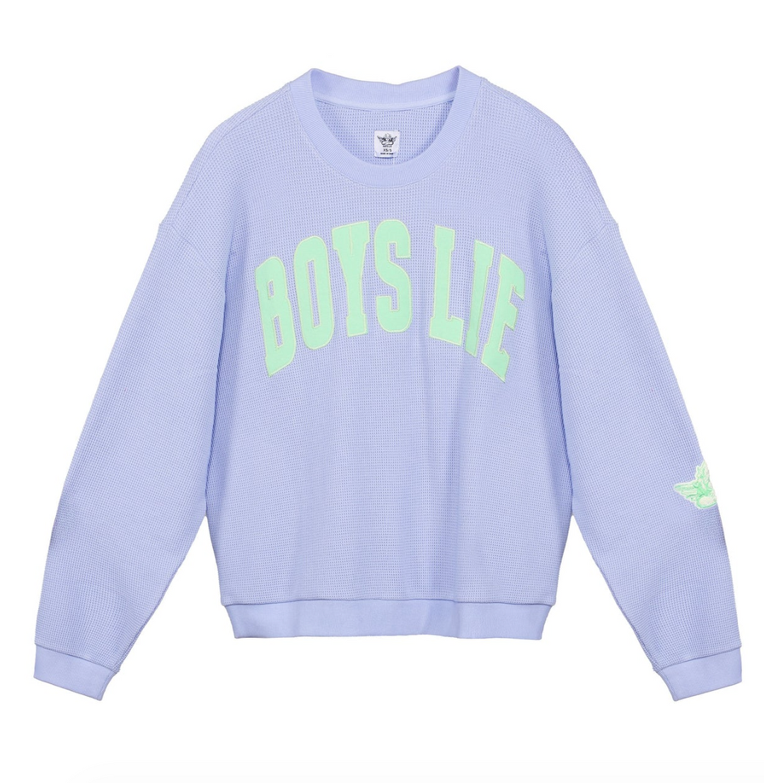 LILAC RAZZLE DAZZLE V4 KARA CREWNECK