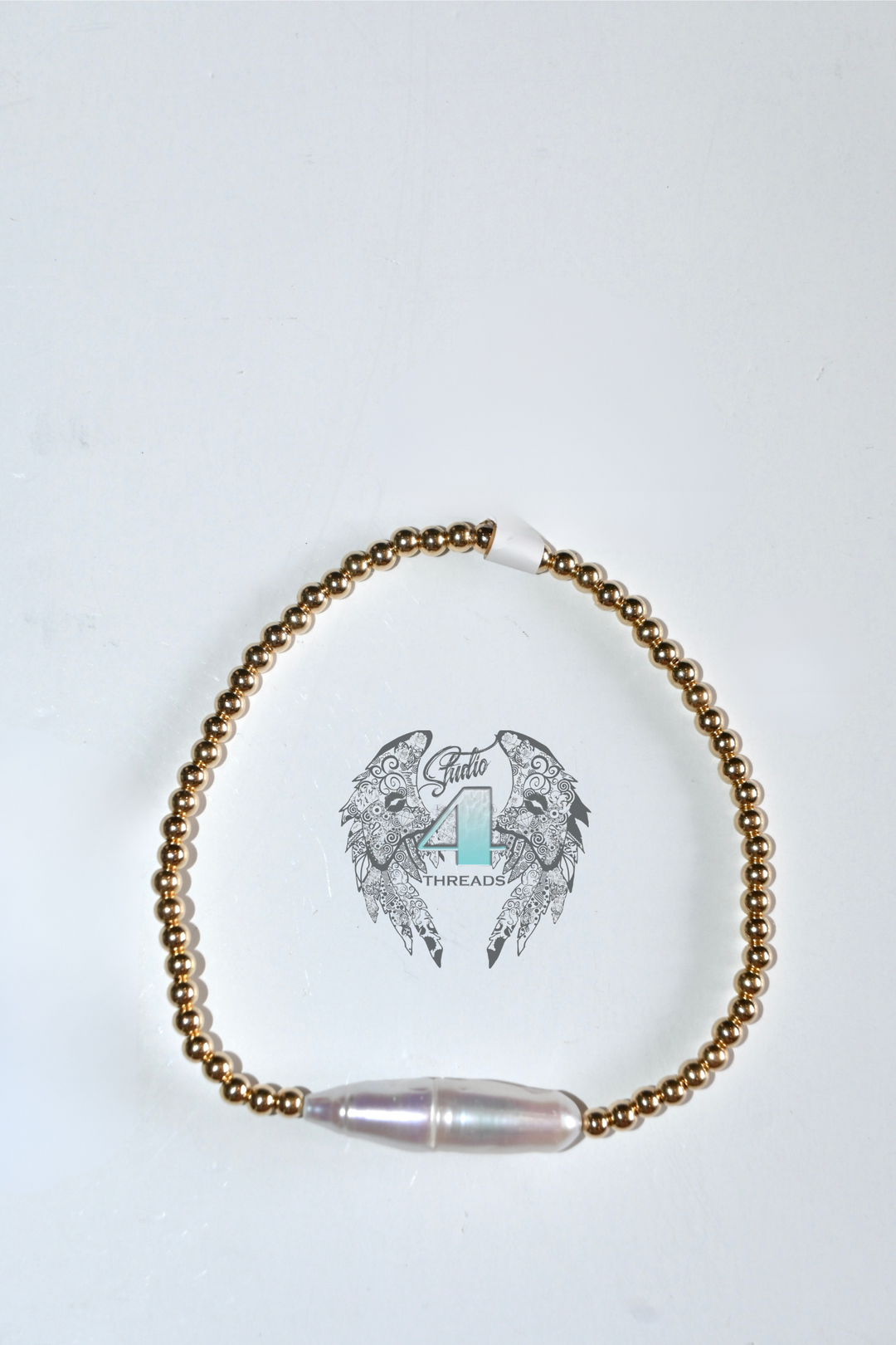 Chrishell Gold Filled & Pearls Bracelet