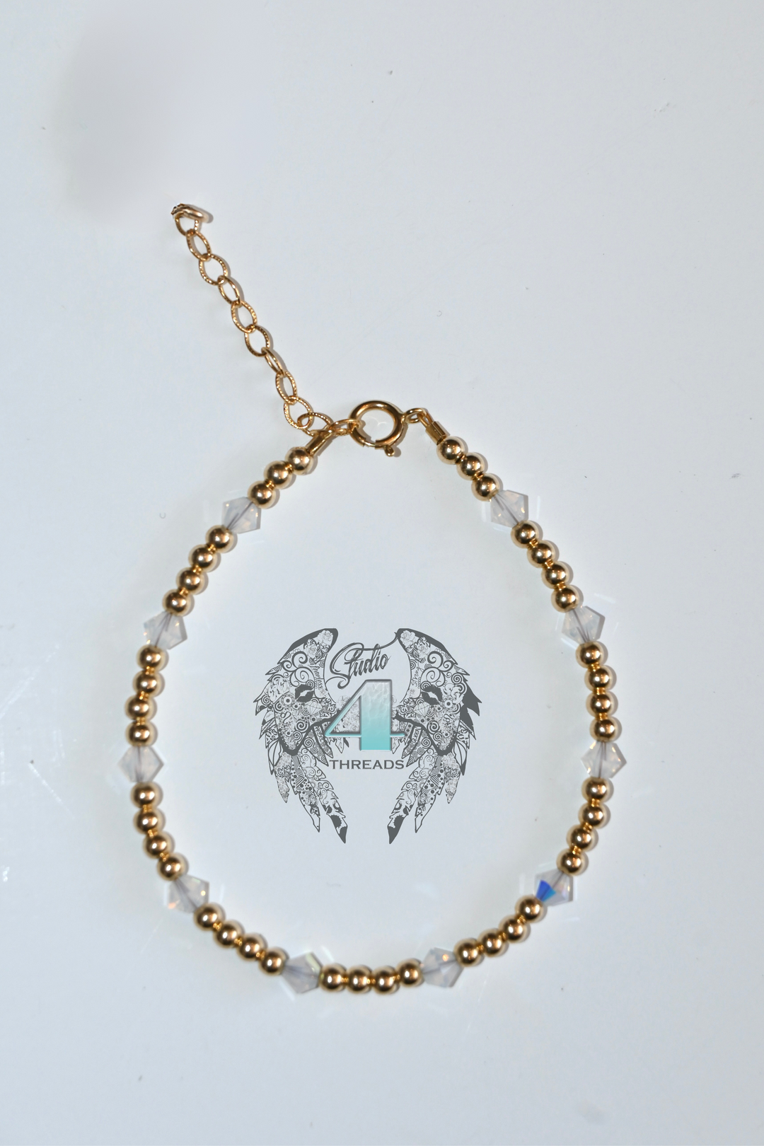 Crystal By the Yard Bracelet
