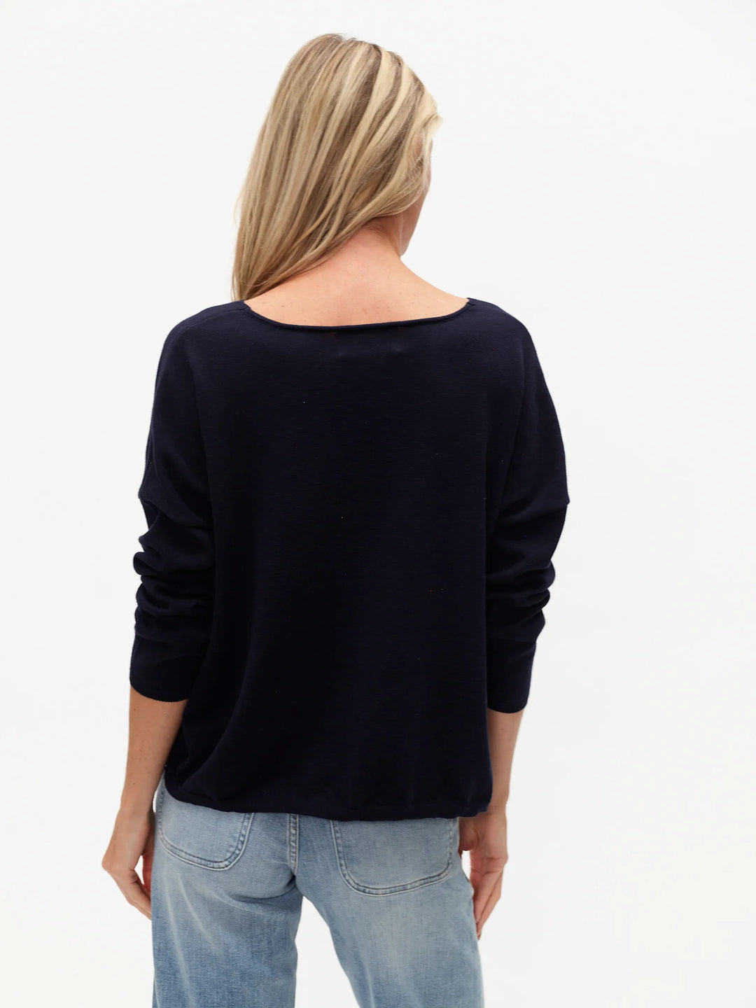 LOVIE GRAPHIC HEART V-NECK SWEATER