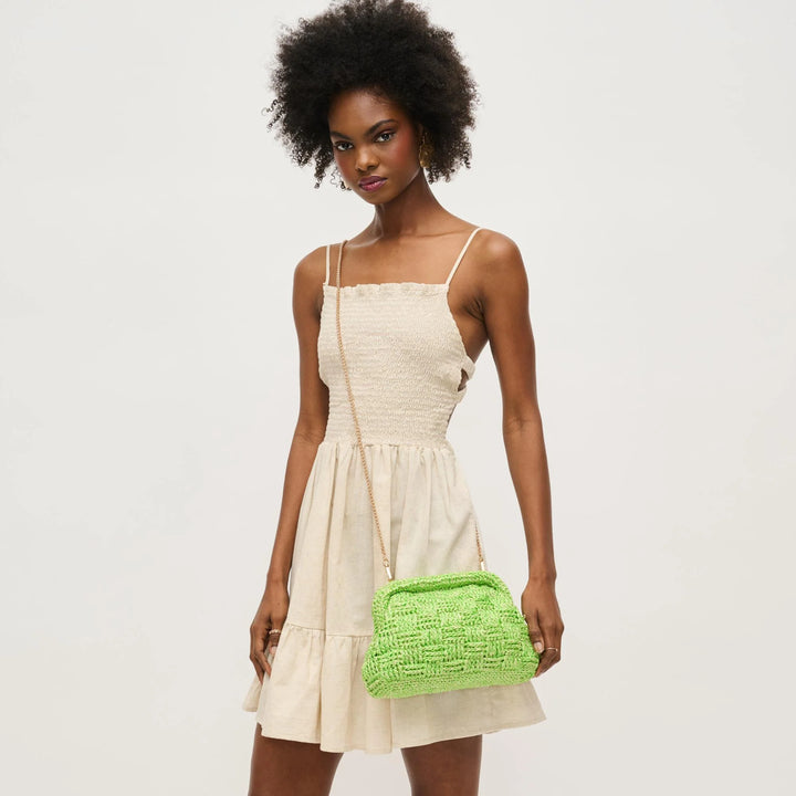 Annie Woven Clutch